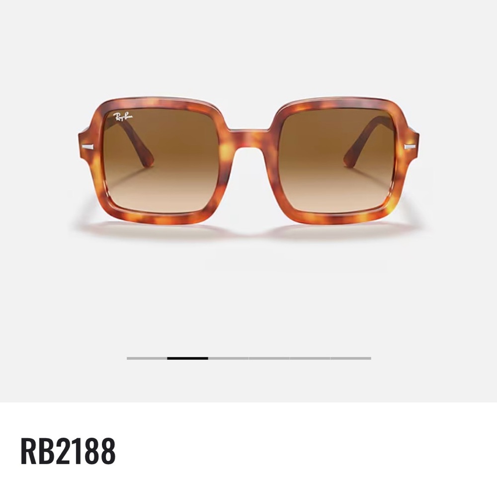 Ray-Ban Tortoise Square Sunglasses
